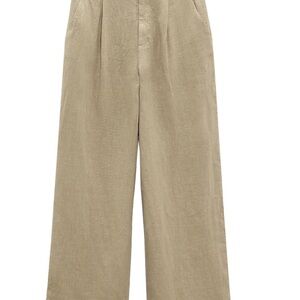 Zara Tan Chinos Versatile High-Waisted